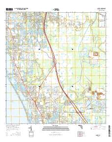 Laurel 2015 topographic map thumbnail