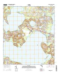 Leesburg East 2015 topographic map thumbnail