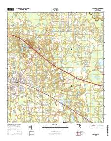 Live Oak East 2015 topographic map thumbnail