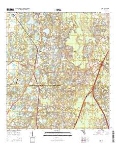 Lutz 2015 topographic map thumbnail