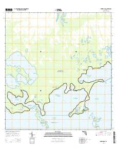 Madeira Bay 2015 topographic map thumbnail