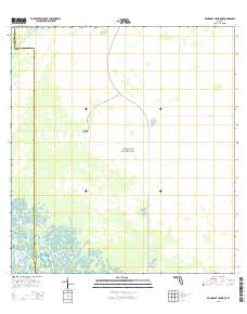 Mahogany Hammock 2015 topographic map thumbnail