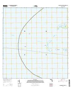 Marquesas Keys West 2015 topographic map thumbnail