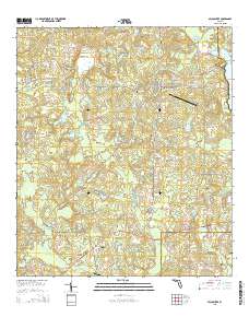 Miccosukee 2015 topographic map thumbnail