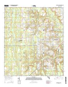 Middleburg SW 2015 topographic map thumbnail