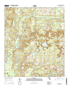 Millers Ferry 2015 topographic map thumbnail