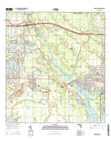 Myakka River 2015 topographic map thumbnail