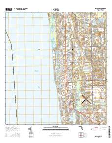 Naples North 2015 topographic map thumbnail