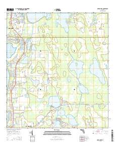 Narcoossee 2015 topographic map thumbnail