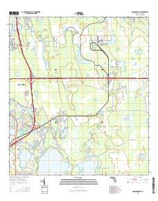 Narcoossee NW 2015 topographic map thumbnail