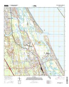 New Smyrna Beach 2015 topographic map thumbnail