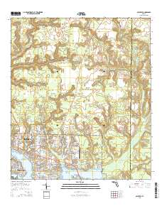 Niceville 2015 topographic map thumbnail