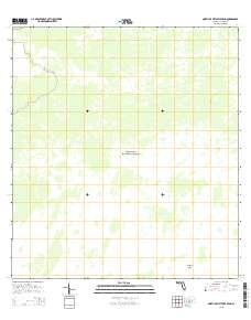 North of Fiftymile Bend 2015 topographic map thumbnail