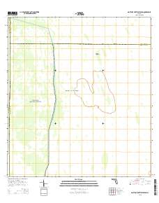 North of Fortymile Bend 2015 topographic map thumbnail