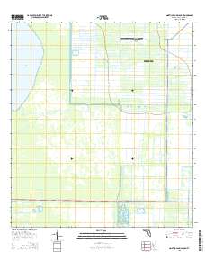 North of Gum Slough 2015 topographic map thumbnail