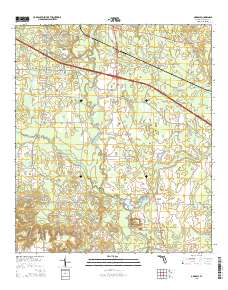 Oakdale 2015 topographic map thumbnail
