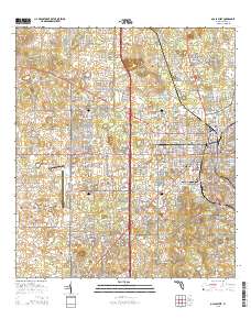 Ocala West 2015 topographic map thumbnail