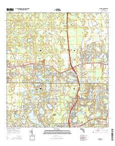 Odessa 2015 topographic map thumbnail