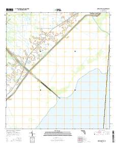 Okeechobee SW 2015 topographic map thumbnail