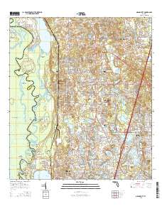 Orange City 2015 topographic map thumbnail