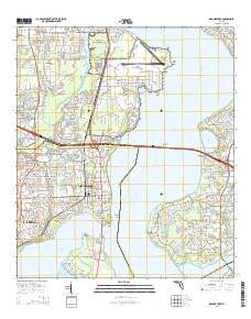 Orange Park 2015 topographic map thumbnail
