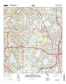 Orlando West 2015 topographic map thumbnail