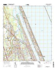 Ormond Beach 2015 topographic map thumbnail