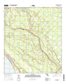 Overstreet 2015 topographic map thumbnail