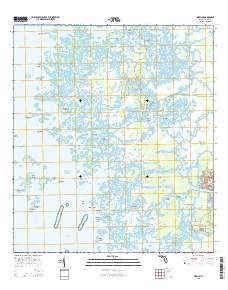 Ozello 2015 topographic map thumbnail