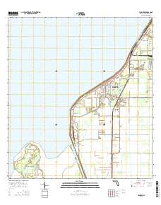 Pahokee 2015 topographic map thumbnail