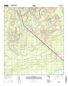 Pierson 2015 topographic map thumbnail