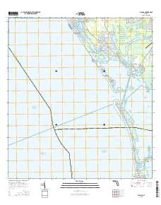 Placida 2015 topographic map thumbnail