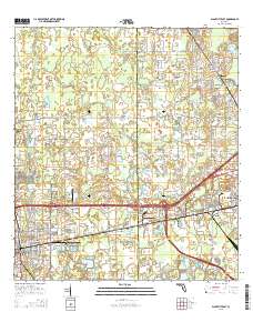 Plant City East 2015 topographic map thumbnail