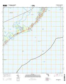 Plantation Key 2015 topographic map thumbnail