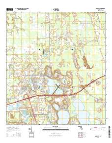 Polk City 2015 topographic map thumbnail