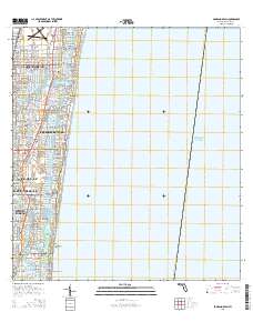 Pompano Beach 2015 topographic map thumbnail