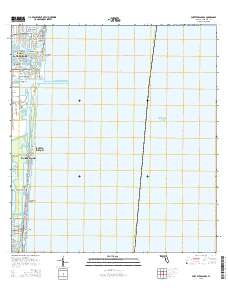 Port Everglades 2015 topographic map thumbnail