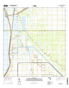 Port Mayaca 2015 topographic map thumbnail