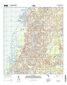 Port Richey 2015 topographic map thumbnail