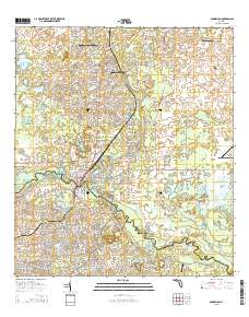 Dunnellon 2015 topographic map thumbnail