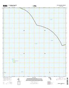 East Bahia Honda Key 2015 topographic map thumbnail