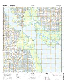 El Jobean 2015 topographic map thumbnail