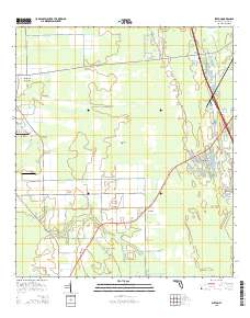 Elkton 2015 topographic map thumbnail