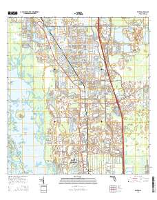Estero 2015 topographic map thumbnail