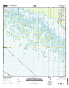 Everglades City 2015 topographic map thumbnail