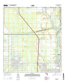 Fellsmere 2015 topographic map thumbnail