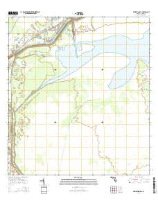 Fisheating Bay 2015 topographic map thumbnail