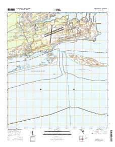 Fort Barrancas 2015 topographic map thumbnail