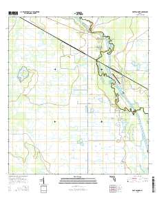 Fort Basinger 2015 topographic map thumbnail