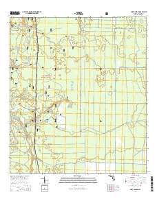 Fort Gadsden 2015 topographic map thumbnail